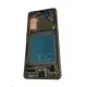 Samsung Galaxy S21 LCD + érintőpanel kerettel, OLED, fekete, SM-S906