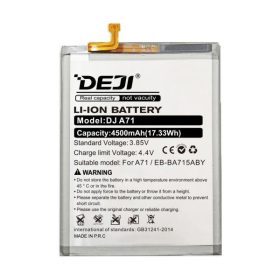   Samsung Galaxy A71 4G akkumulátor, 4500mAh, EB-BA715ABY, SM-A715, Deji