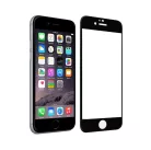 TiPX iPhone 6 6S (4,7") fekete prémium 0,3mm előlapi üvegfólia