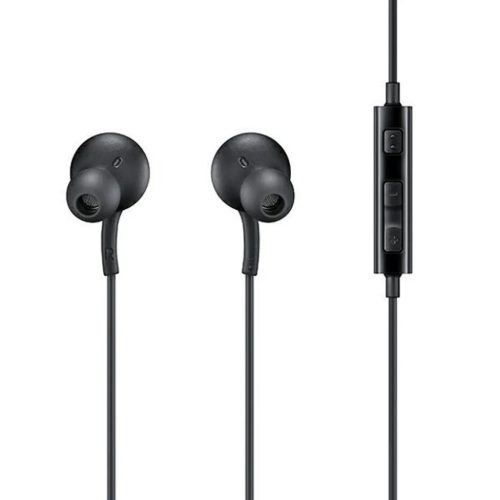 Samsung headset 3,5mm jack csatlakozóval, gyári, fekete, EO-IA500BBE (CSOMAGOLÁS NÉLKÜLI)