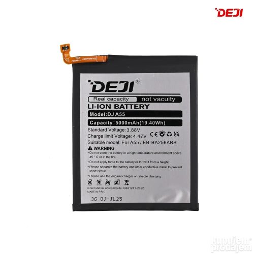 Samsung Galaxy A55 akkumulátor, 5000mAh, EB-BA256ABS, SM-A556, Deji
