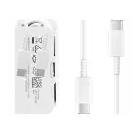   Samsung Type-C - Type-C gyorstöltő adatkábel, gyári, fehér, 1M, 3A, EP-DG980BWE (CSOMAGOLÁS NÉLKÜLI)