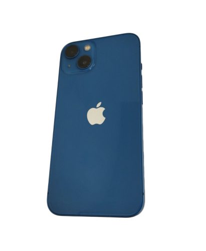 [K.ÁFA] Apple iPhone 13 128GB mobiltelefon, kék, Grade A2, akku 89%, (HASZNÁLT, DOBOZ ÉS TARTOZÉK NÉLKÜL) 