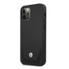 BMW Signature iPhone 12 Pro Max (6,7") fekete hátlap tok