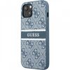 GUESS Printed Stripe iPhone 13 Mini (5,4") kék hátlap tok