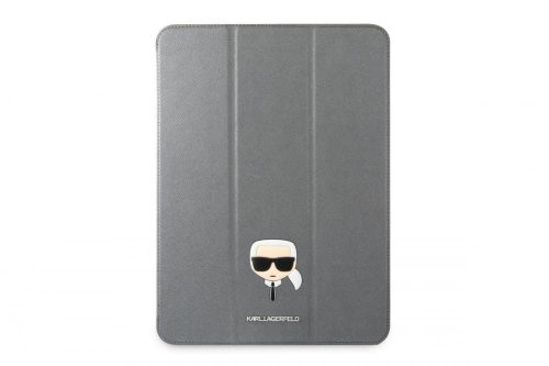 Karl Lagerfeld Head Saffiano (KLFC12OKHG) iPad Pro (12.9") 2020 / 2021 szürke könyvtok