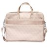 Laptop 15-16" táska, vállra akasztható, rózsaszín, GUESS GUCB15P4TP