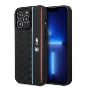   iPhone 14 Pro (6,1") hátlap tok, fekete, BMW, BMHCP14L22PGVK