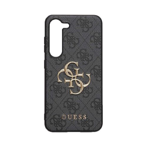 Samsung Galaxy S23 hátlap tok, fekete, SM-S911, GUESS, GUHCS23S4GMGGR