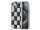 iPhone 15 Pro (6.1") hátlap tok, PC / TPU, mintás, fekete, DKNY PC/TPU Checkered Pattern