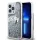 iPhone 14 Pro Max (6.7") hátlap tok, fekete, DKNY Liquid Glitter Arch Logo