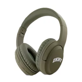   DKNY PU Leather Arch Logo vezeték nélküli fejhallgató, BT5.3, zöld, DKBH3DNYAA