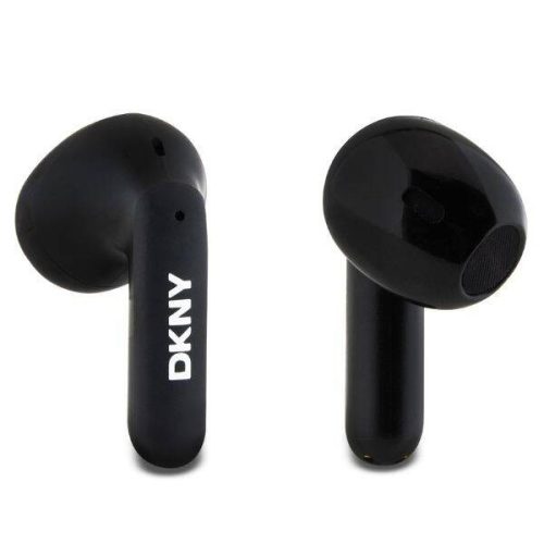 DKNY Satiny Finish stereo bluetooth headset vezeték nélküli töltőtokkal, TWS, fekete, DKTWST6AEHLK 