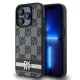 iPhone 16 Pro Max (6.9") hátlap tok, PU, mintás, DKNY Checkered Pattern and Stripe