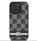 iPhone 16 Pro Max (6.9") hátlap tok, PU, mintás, DKNY Checkered Pattern and Stripe