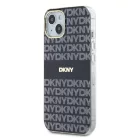 iPhone 16 Pro (6.3") hátlap tok, PU, magsafe, mintás, DKNY Repeat Pattern Tonal Stripe Magsafe