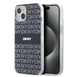   iPhone 16 Pro Max (6.9") hátlap tok, PU, magsafe, mintás, DKNY Repeat Pattern Tonal Stripe Magsafe