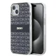 iPhone 16 Pro Max (6.9") hátlap tok, PU, magsafe, mintás, DKNY Repeat Pattern Tonal Stripe Magsafe