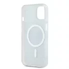 iPhone 16 Pro Max (6.9") hátlap tok, PU, magsafe, mintás, DKNY Repeat Pattern Tonal Stripe Magsafe