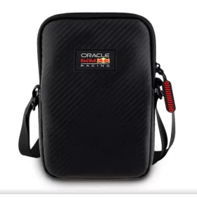   Red Bull PU Carbon telefontartó táska, M méret, fekete, RBPBNPAK