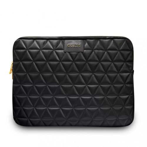 GUESS Quilted (GUCS13QLBK) 13"-os steppelt fekete laptop táska