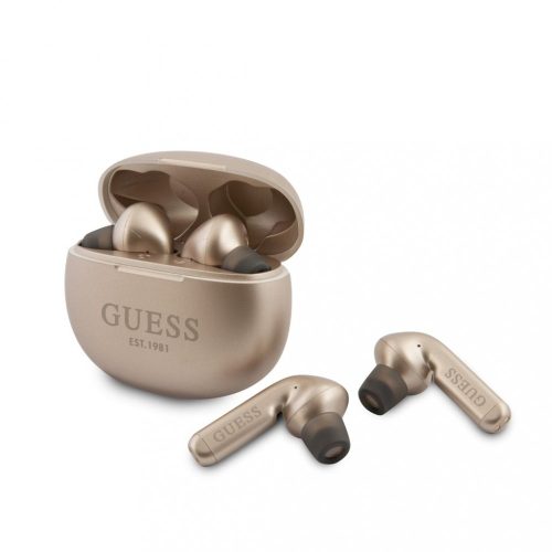 Guess "GUTWS1CGO" TWS arany 4H stereo bluetooth headset töltőtokkal