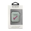 Guess Vintage Airpods / Airpods 2 kék szilikon tok