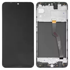   Samsung Galaxy M10 LCD + érintőpanel kerettel, fekete, gyári, SM-M105F