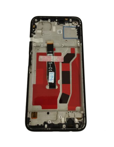 Huawei P40 Lite LCD + érintőpanel fekete kerettel