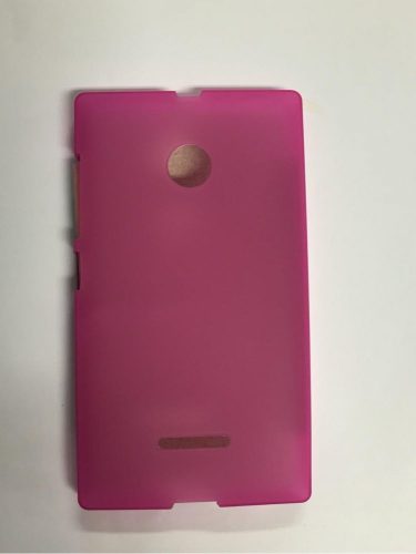 Microsoft Lumia 435 pink Szilikon tok