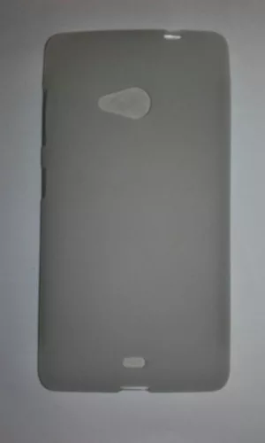 Microsoft Lumia 535 átlátszó Szilikon tok