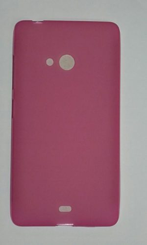 Microsoft Lumia 540 Dual pink Szilikon tok