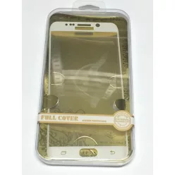   Samsung G928F Galaxy S6 Edge+ hajlított fehér 0,3mm előlapi üvegfólia