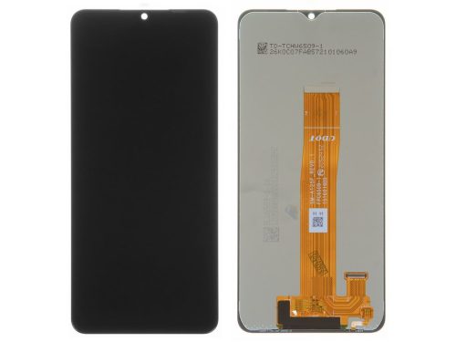 Samsung Galaxy A12 LCD+érintőpanel, fekete, SM-A125F (CDOT)