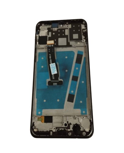 Huawei P30 Lite (2019) LCD + érintőpanel kerettel, fekete, 48 MP verzió