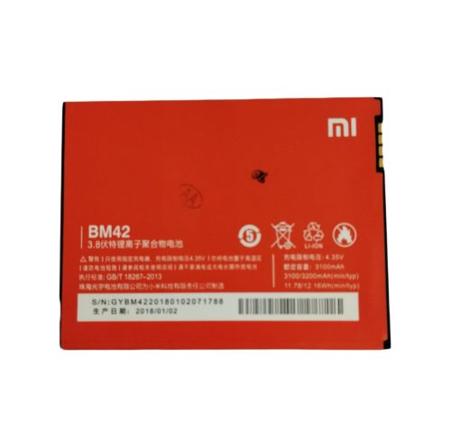 Xiaomi Redmi Note BM42 gyári akkumulátor 3100mAh