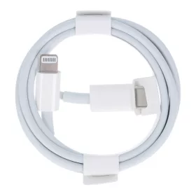   Apple Type-C - iPhone 8pin adatkábel, gyári, 1M, fehér, MUQ93 (csomagolás nélküli)
