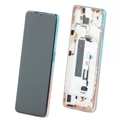   Xiaomi Mi 10T Lite LCD + érintőpanel  kerettel, rose gold, gyári