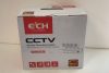 E-CH 7004-4 CCTV 4 kamerás biztonsági rendszer 4K Ultra HD 5G