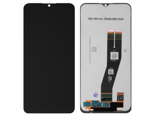 Samsung Galaxy A02s / M02s LCD+érintőpanel, fekete, SM-A025G, SM-M025