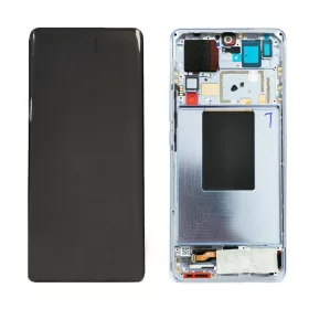   Xiaomi 12 Pro LCD + érintőpanel kerettel, lila (Violet), gyári