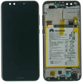   Honor 9 Lite LCD + érintőpanel kerettel / akkumulátorral, fekete, gyári