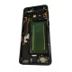 Samsung Galaxy S9 LCD + érintőpanel kerettel, OLED, fekete, SM-G960