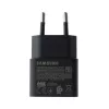 Samsung hálózati Type-C gyors töltőfej, gyári, fekete, 25W / 3A, EP-T2510 (csomagolás nélküli)
