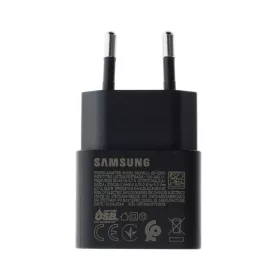   Samsung hálózati Type-C gyors töltőfej, gyári, fekete, 25W / 3A, EP-T2510 (csomagolás nélküli)