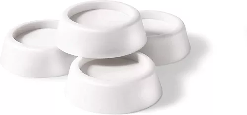 Rezgéscsillapító mosógép talp, 4db, fehér