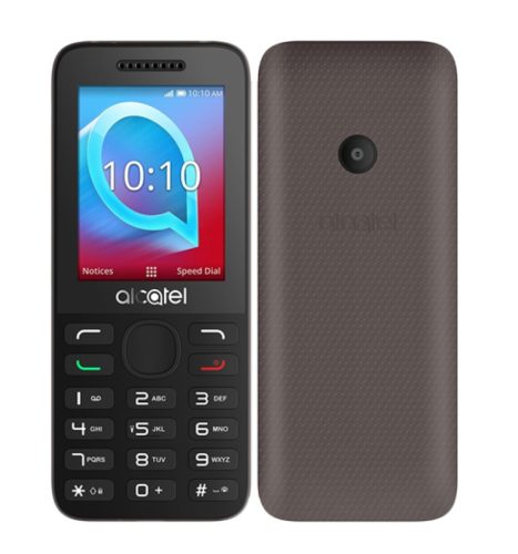 Alcatel 2038X szürke (Cocoa Gray) mobiltelefon