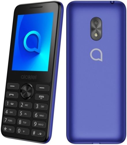 Alcatel 2003G mobiltelefon, kártyafüggetlen, magyar nyelvű, kék (dobozsérült, keveset használt)