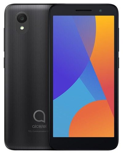 Alcatel 1 5033FR (2021) DS 1GB / 16GB fekete (Volcano Black) mobiltelefon (használt, 72 órás)