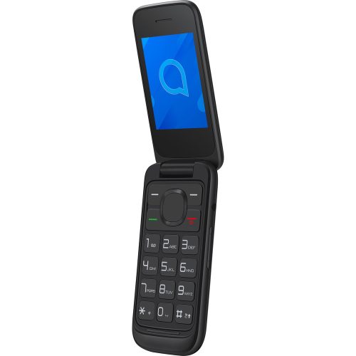 Alcatel 2057D mobiltelefon, kártyafüggetlen, magyar nyelvű, fekete (Volcano Black)